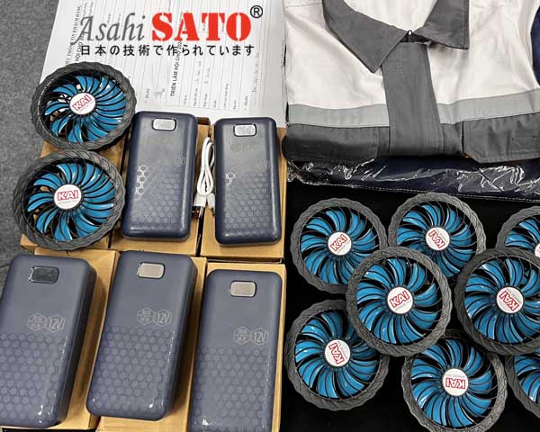 Bộ áo quạt điều hòa đầy đủ phụ kiện 