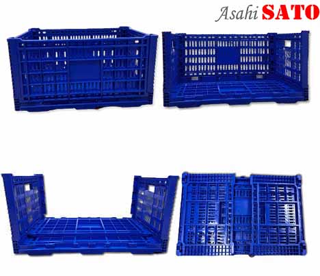 Sọt nhựa gấp gọn - tiết kiệm không gian và nâng cao hiệu quả vận hành